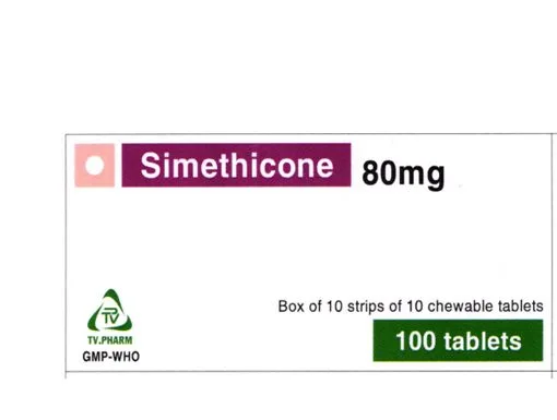 Hình ảnh Simethicone 80mg