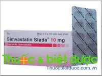 Hình ảnh Simvastatin Stada 10mg