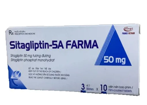 Hình ảnh Sitagliptin - 5A Farma 50mg