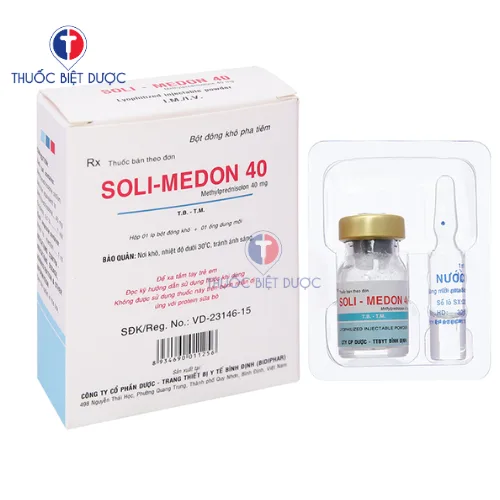 Hình ảnh Soli-Medon 40mg Bidiphar
