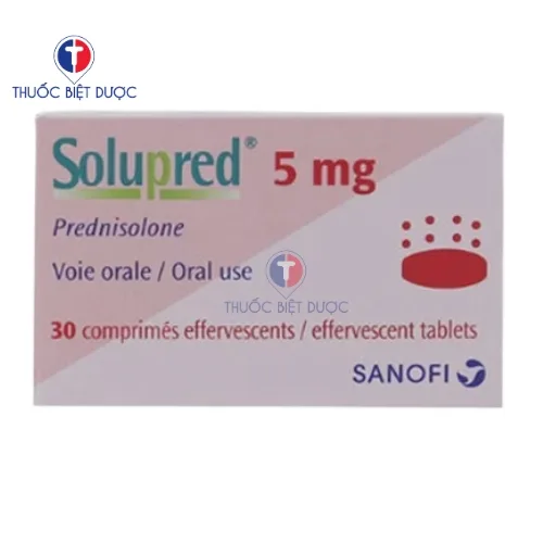 Hình ảnh Solupred 5mg ORO Sanofi