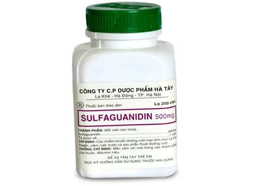 Hình ảnh Sulfaguanidin 500 mg
