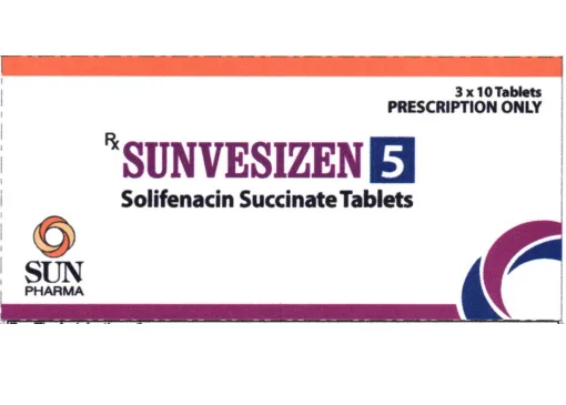 Hình ảnh Sunvesizen Tablets 5 mg
