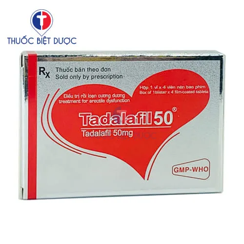 Hình ảnh Tadalafil 50