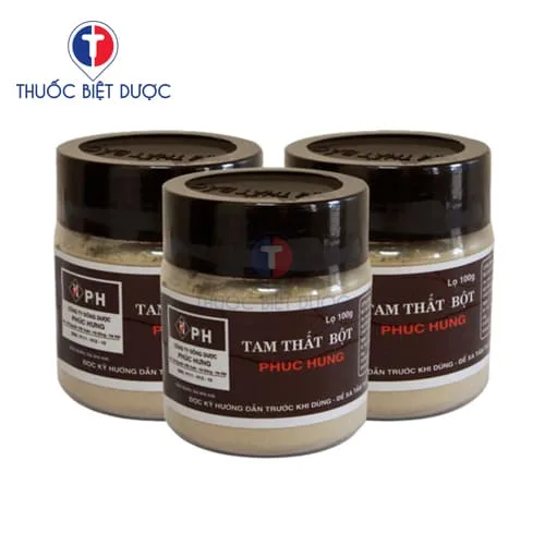 Hình ảnh Tam thất bột Phúc Hưng