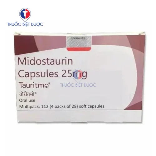 Hình ảnh Tauritmo 25mg