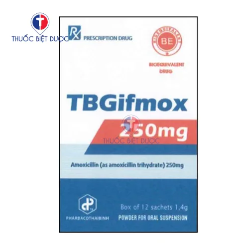 Hình ảnh TBGifmox 250mg