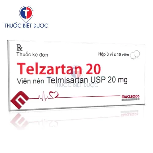 Hình ảnh Telzartan 20