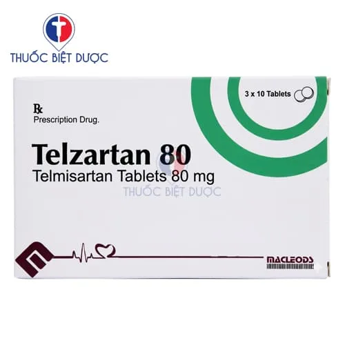 Hình ảnh Telzartan 80