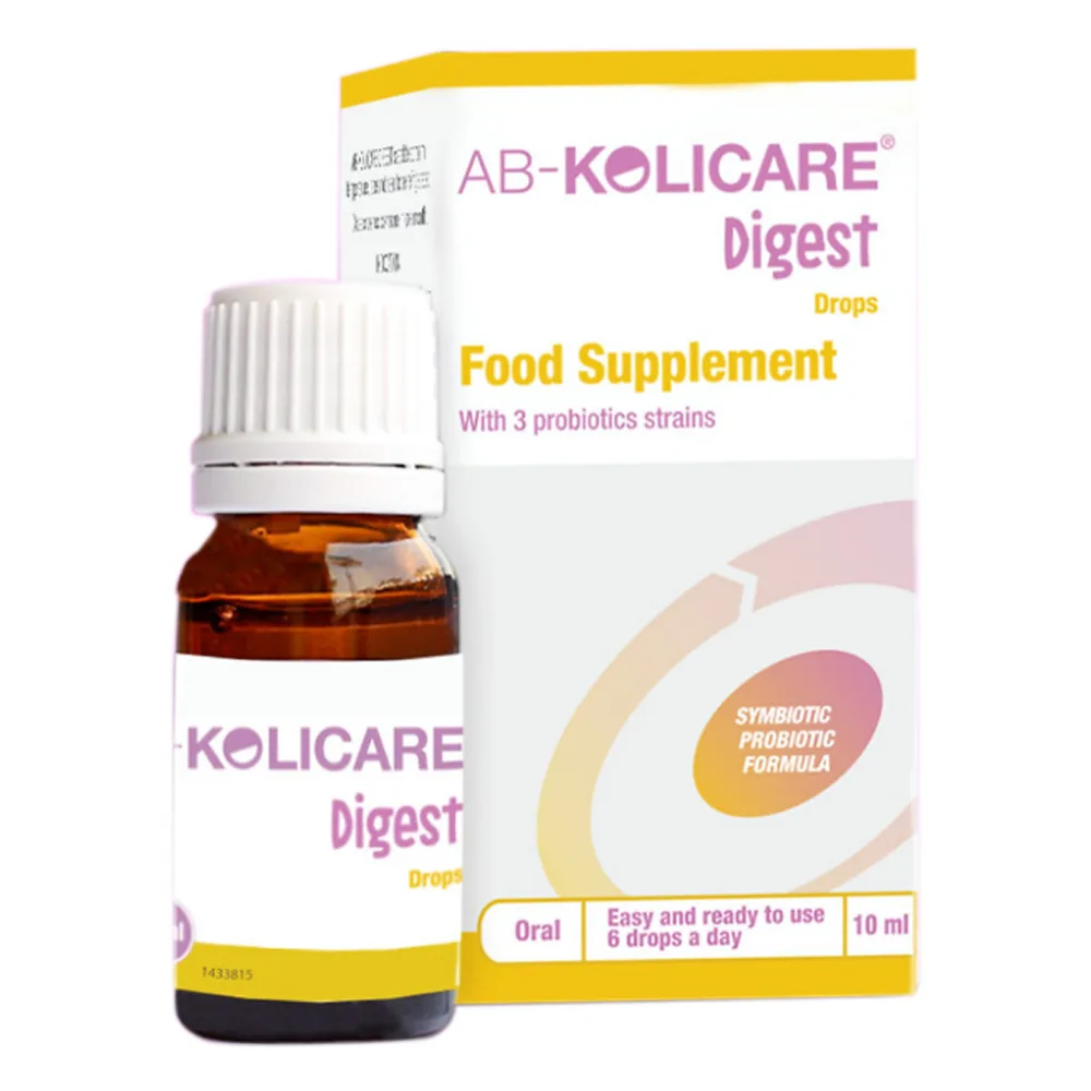 Hình ảnh Dung dịch uống AB-Kolicare Digest 10ml AB-Biotics bổ sung lợi khuẩn, hỗ trợ cải thiện hệ vi sinh đường ruột