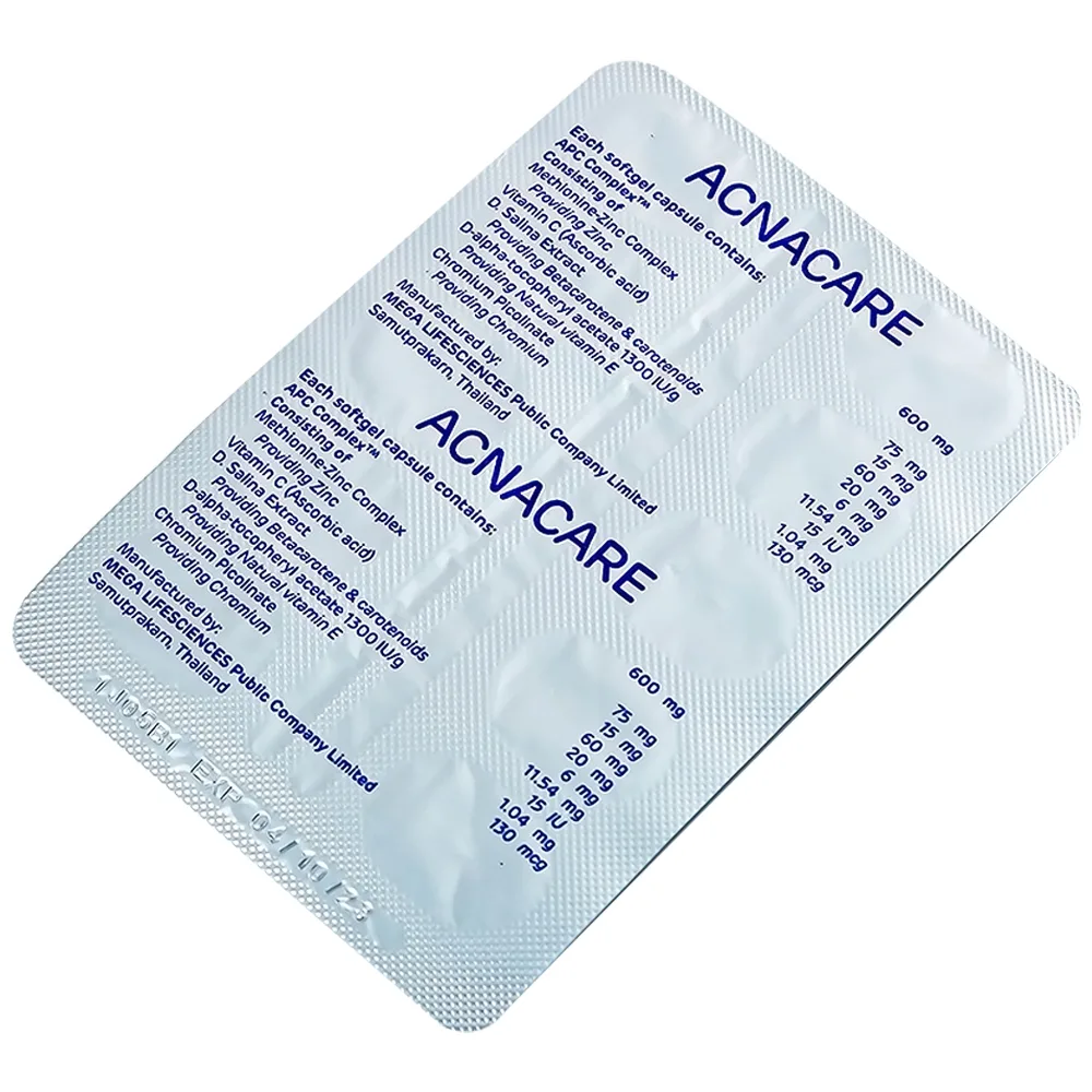 Hình ảnh Thực phẩm bảo vệ sức khỏe Acnacare