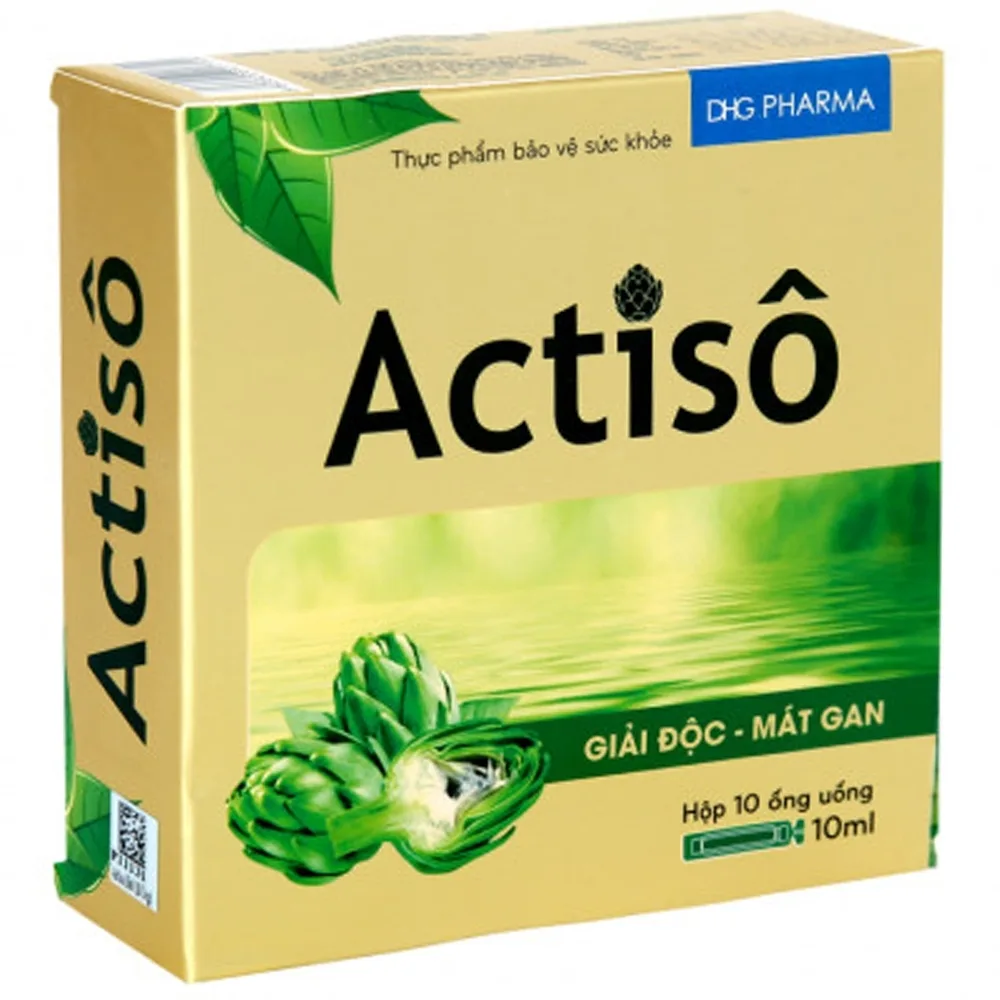 Hình ảnh Dung dịch uống Actisô hỗ trợ giải độc, mát gan (10 ống x 10ml)