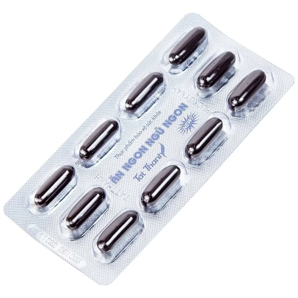 Hình ảnh Viên uống Ăn Ngon Ngủ Ngon Tất Thành hỗ trợ ăn ngon, ngủ ngon (30 viên)