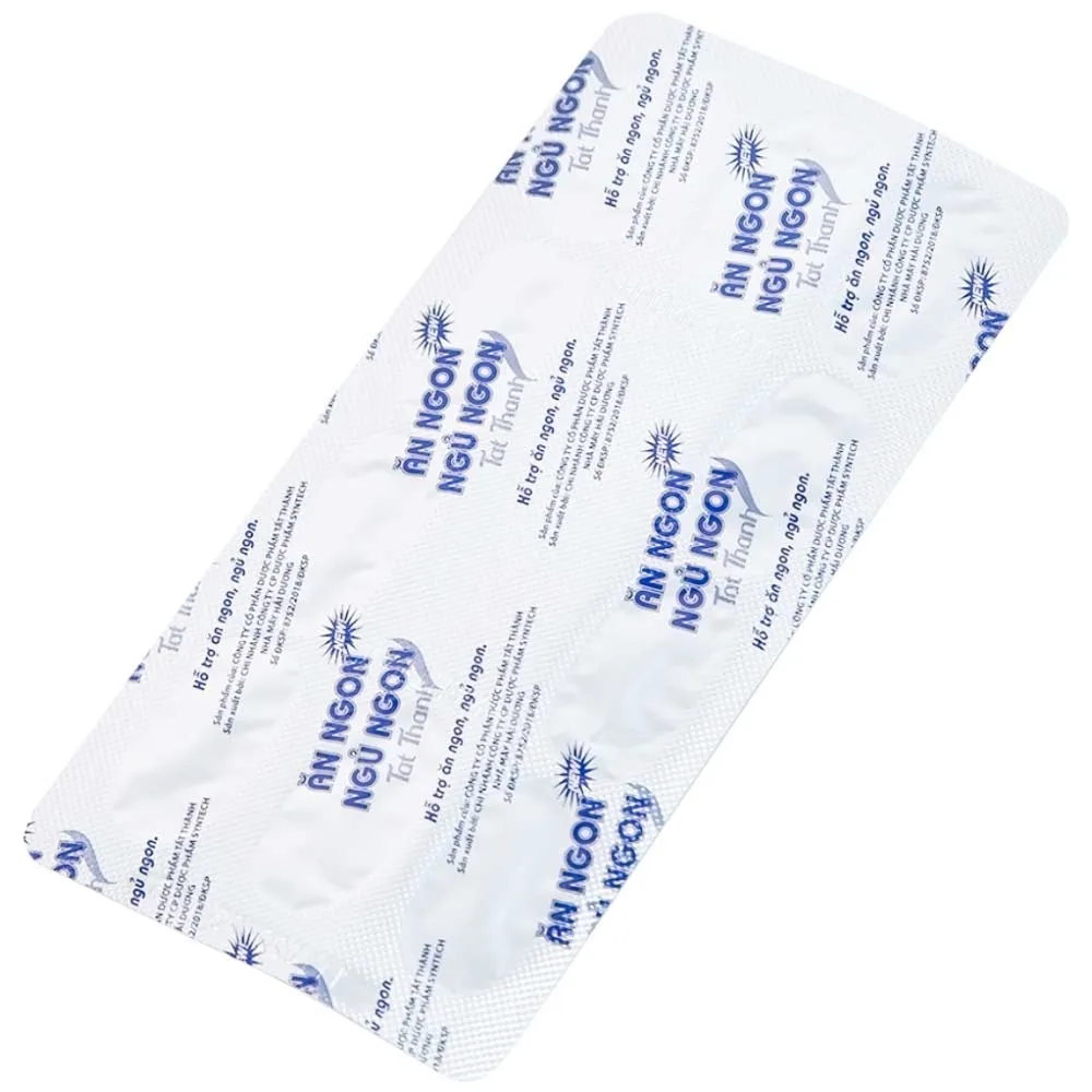 Hình ảnh Viên uống Ăn Ngon Ngủ Ngon Tất Thành hỗ trợ ăn ngon, ngủ ngon (30 viên)