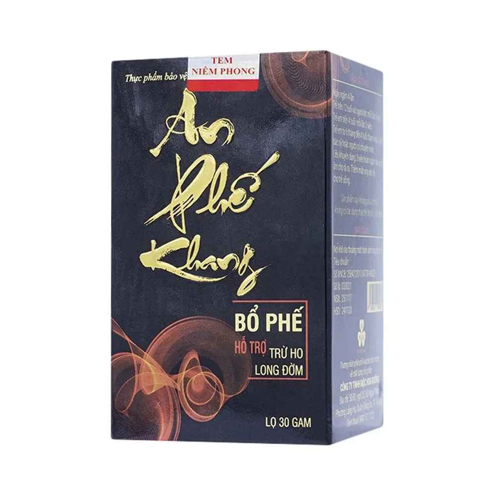 Hình ảnh Viên ngậm An Phế Khang bổ phế, hỗ trợ trừ ho, long đờm (30g)