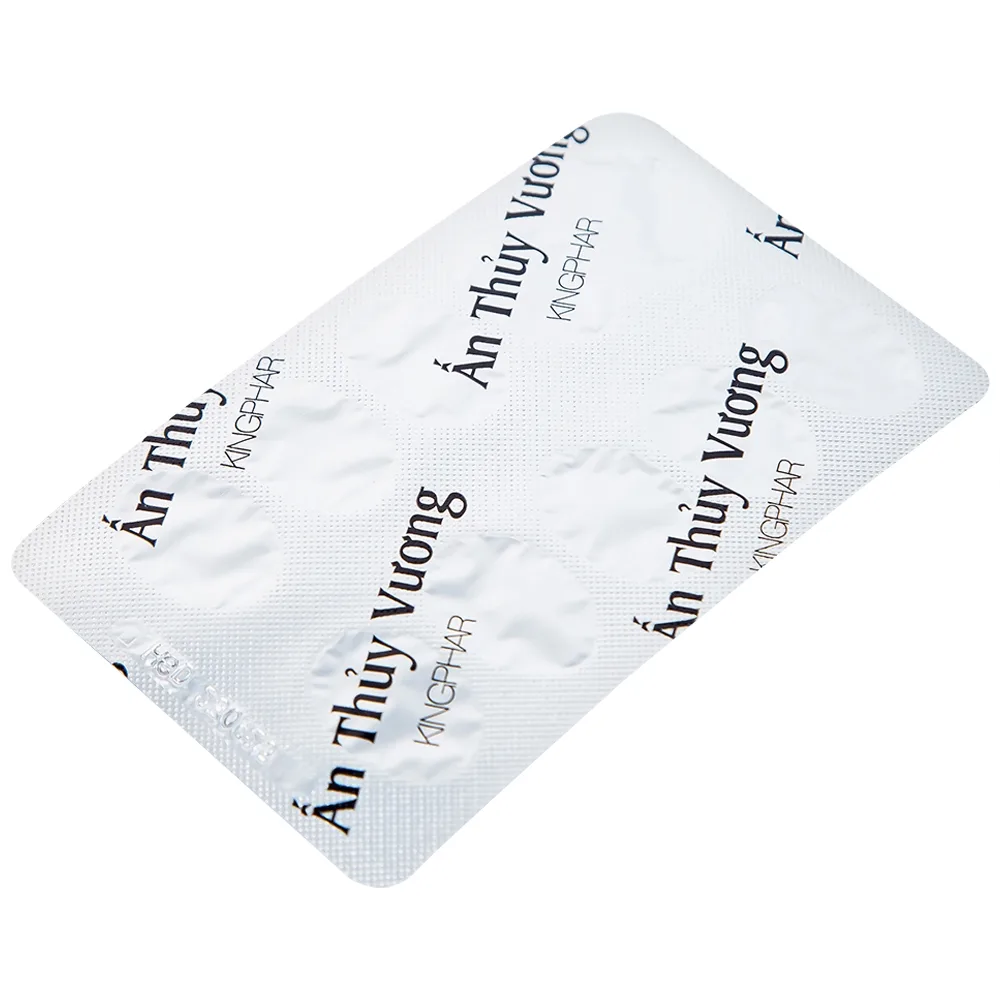Hình ảnh Viên uống Ấn Thủy Vương Kingphar bổ thận, giảm tiêu đêm, tiểu ngày nhiều lần (4 vỉ x 10 viên)