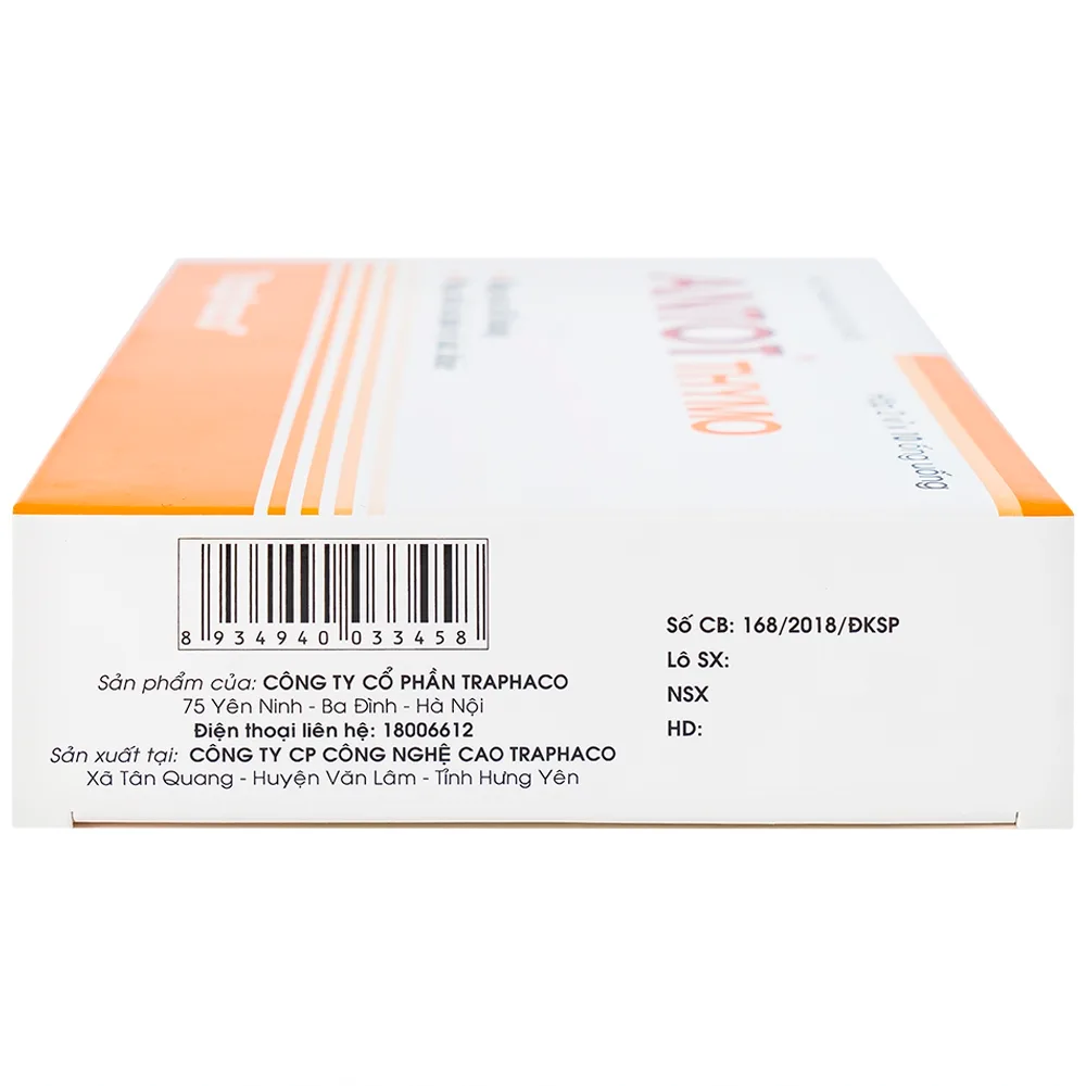 Hình ảnh Dung dịch uống Antot Thymo Traphaco tăng cường sức đề kháng (2 vỉ x 10 ống x 10ml)