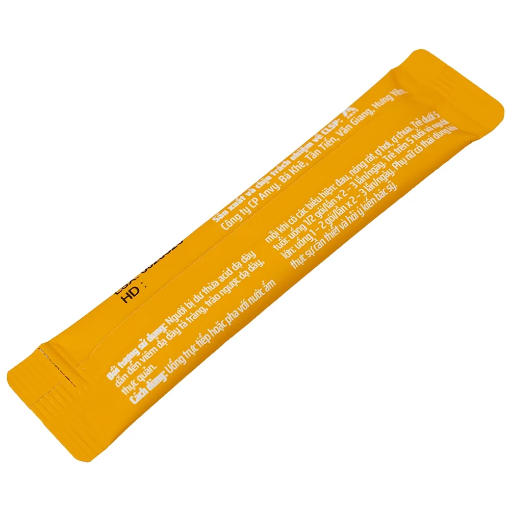Hình ảnh Hỗn dịch dạ dày Anvitra 15ml giảm acid dạ dày, ợ chua, nóng rát, bảo vệ niêm mạc dạ dày (15 gói)