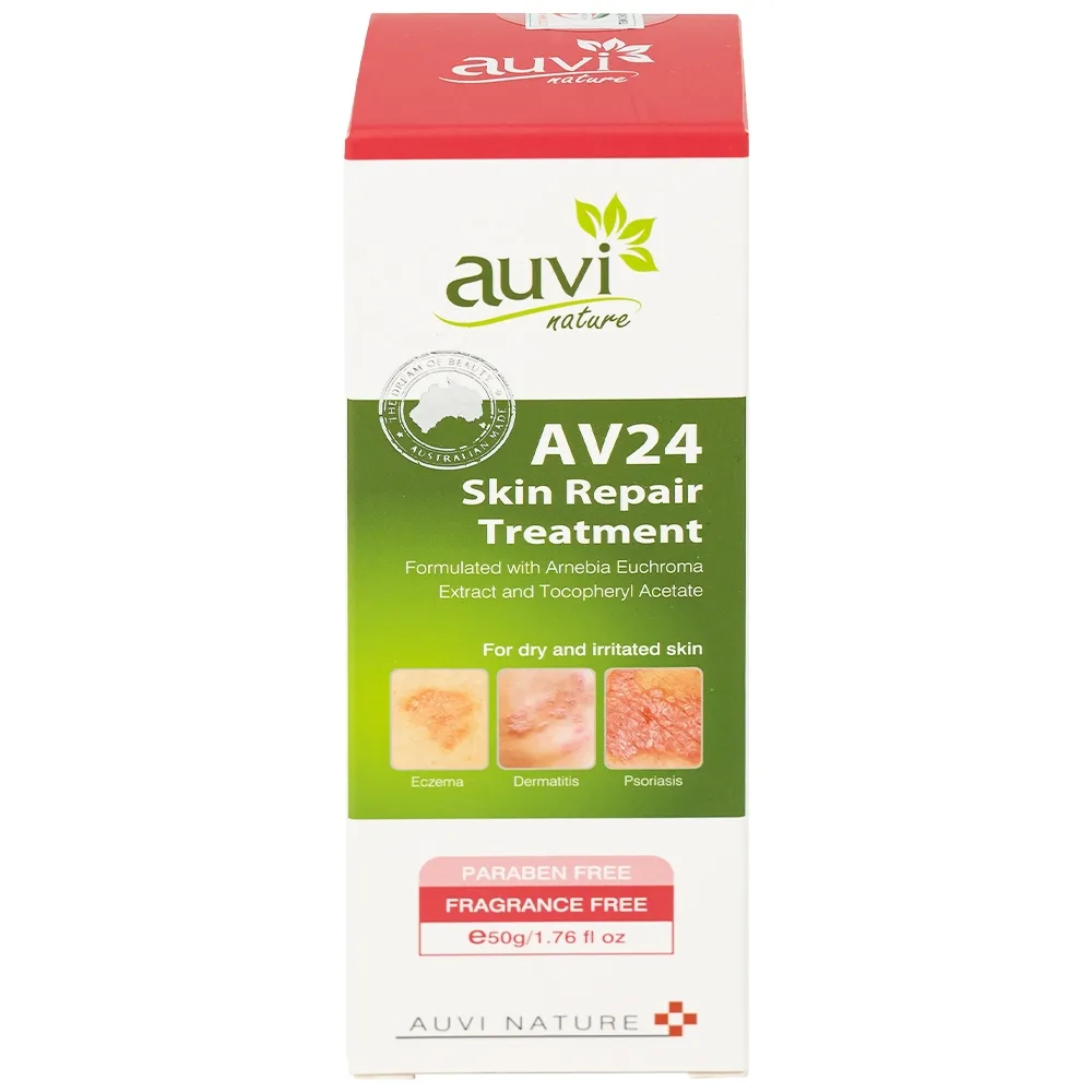 Hình ảnh Kem dưỡng ẩm Auvi Nature AV24 Skin Repair Treatment 50g dành cho da khô và nhạy cảm