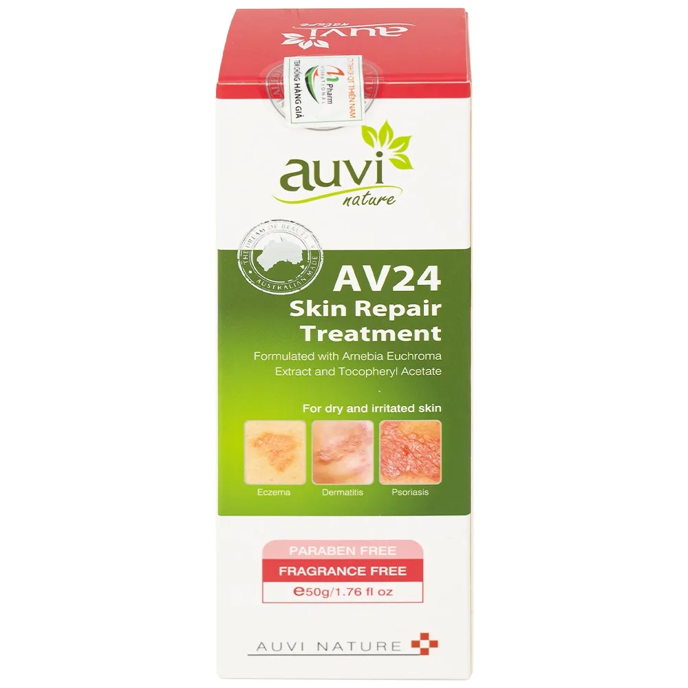 Hình ảnh Kem dưỡng ẩm Auvi Nature AV24 Skin Repair Treatment 50g dành cho da khô và nhạy cảm