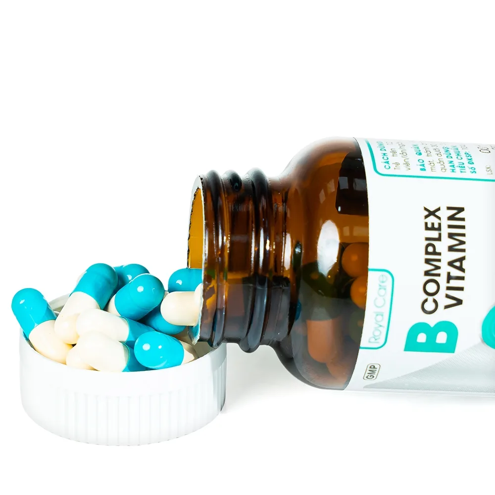 Hình ảnh Viên uống B Complex Vitamin Royal Care hỗ trợ giảm mệt mỏi, căng thẳng (60 viên)