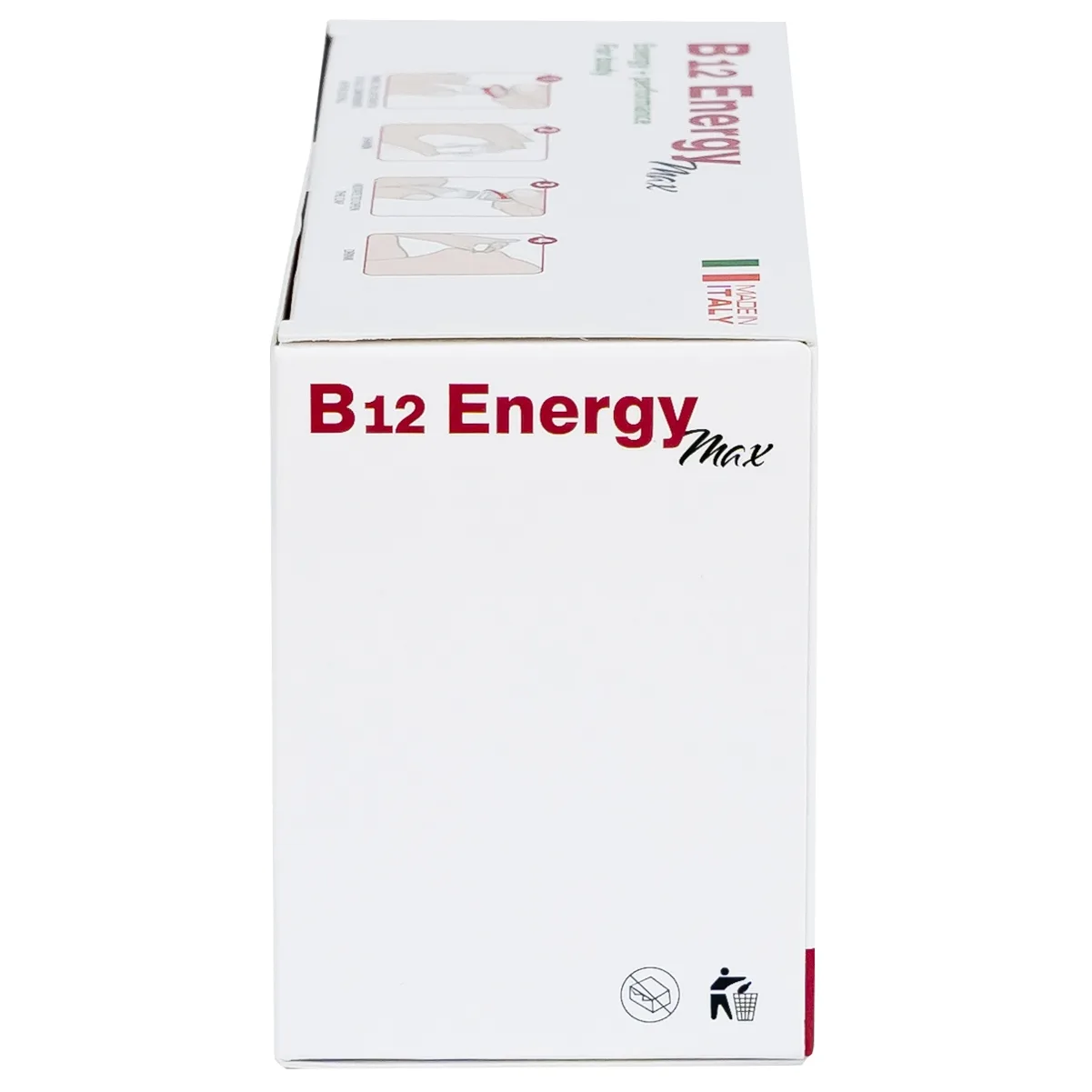 Hình ảnh Dung dịch uống B12 Energy Max Italy bổ sung acid amin và vitamin B12 cho cơ thể (10 lọ x 10ml)
