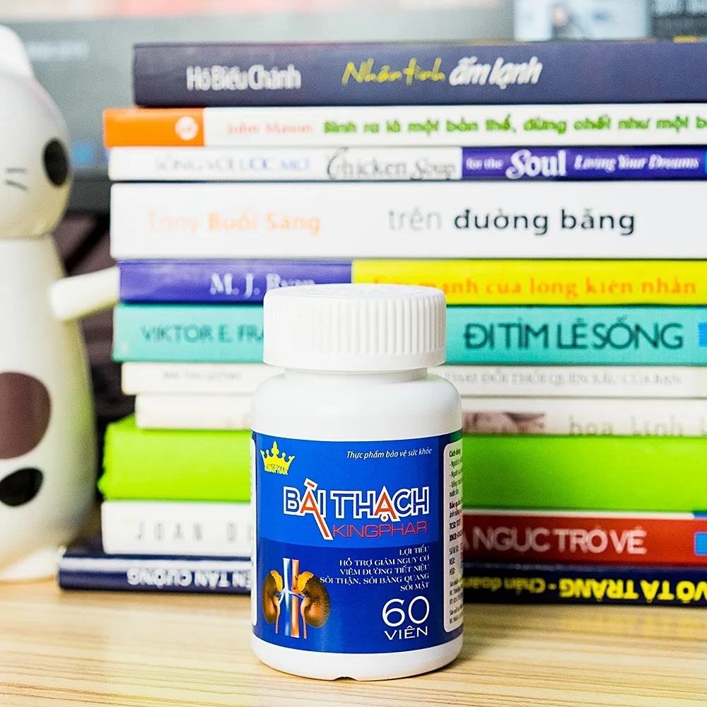 Hình ảnh Viên uống Bài Thạch Kingphar lợi tiểu, hỗ trợ giảm nguy cơ viêm đường tiết niệu (60 viên)