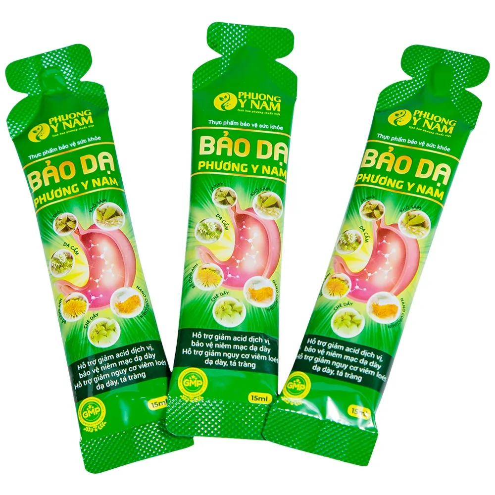 Hình ảnh Dung dịch Bảo Dạ Phương Y Nam hỗ trợ giảm acid dịch vị, bảo vệ niêm mạc dạ dày (15 gói x 15ml)