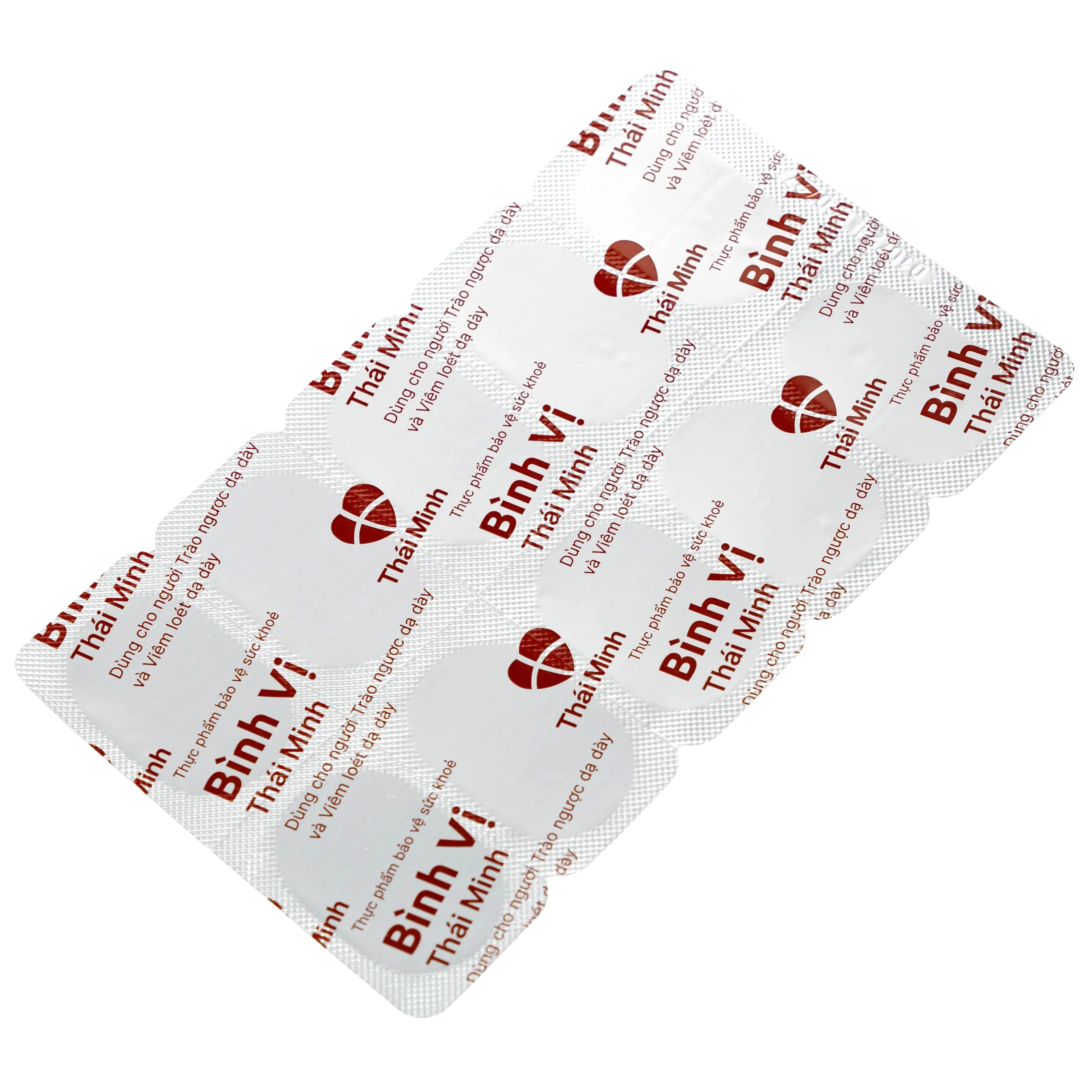 Hình ảnh Viên uống Bình Vị Thái Minh hỗ trợ giảm acid dịch vị, giúp bảo vệ niêm mạc dạ dày (2 vỉ x 10 viên)