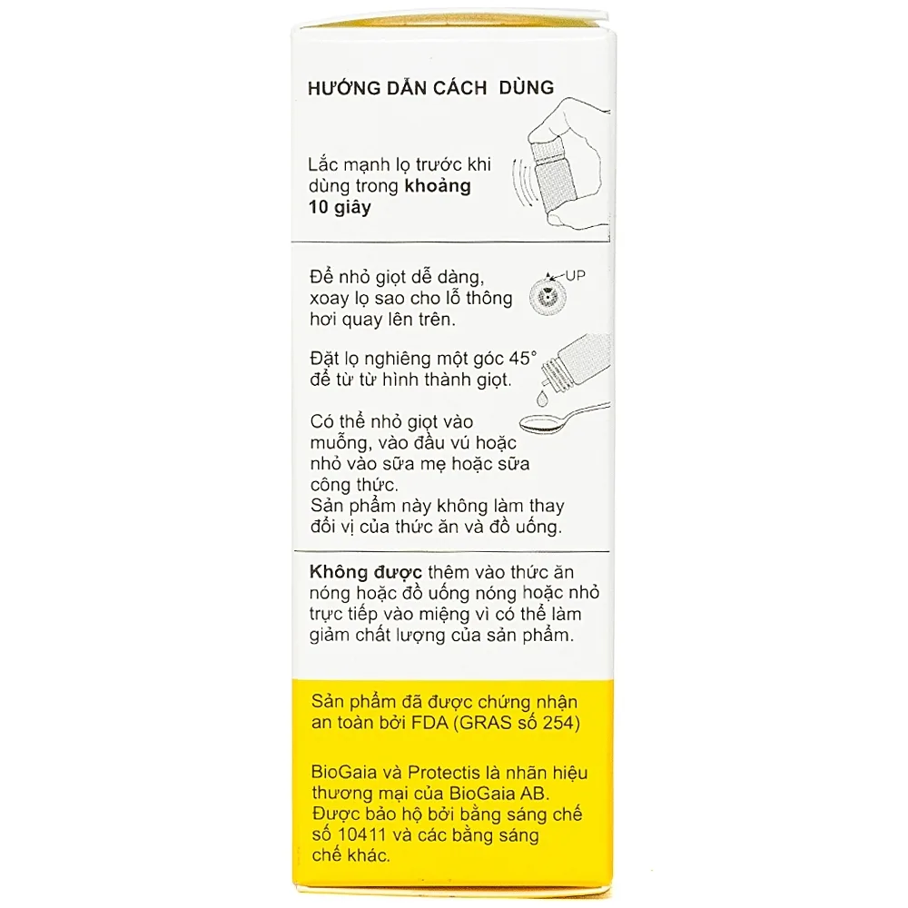 Hình ảnh Men vi sinh BioGaia Protectis Baby Drops bổ sung lợi khuẩn cho đường tiêu hóa (5ml)