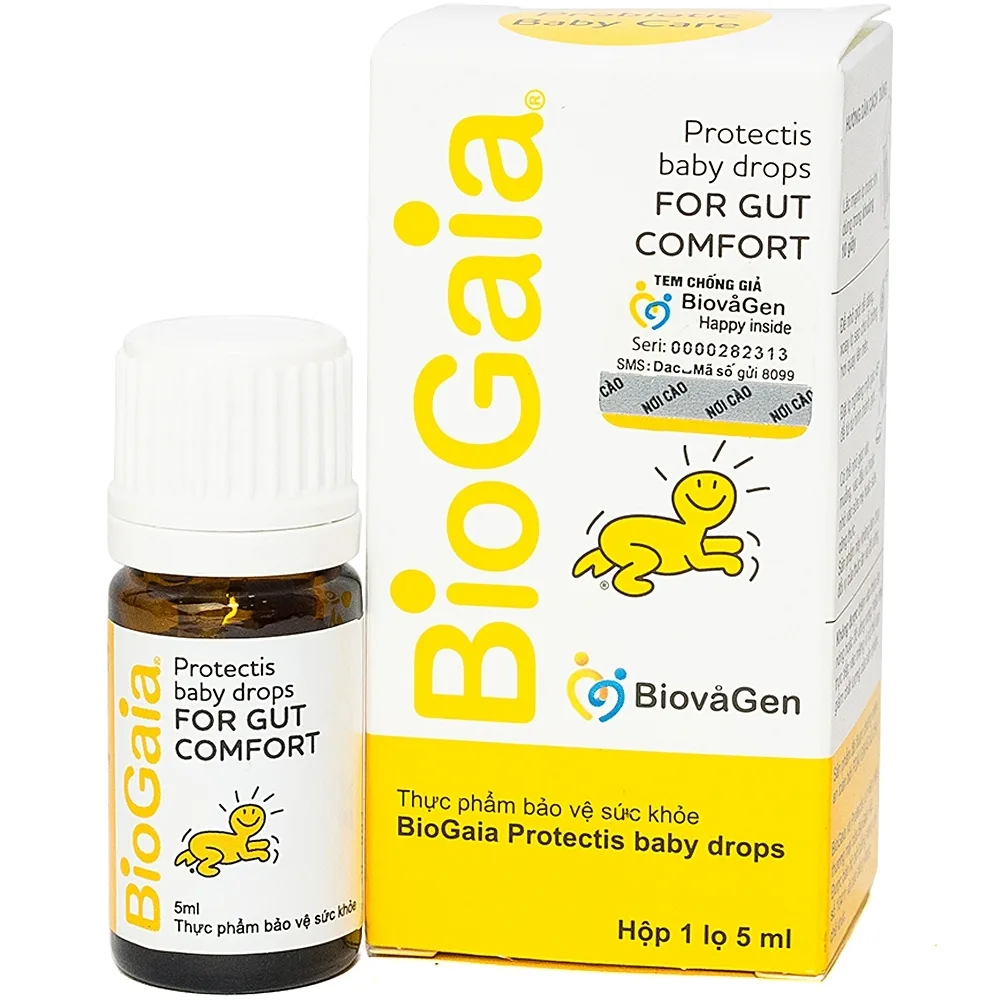 Hình ảnh Men vi sinh BioGaia Protectis Baby Drops bổ sung lợi khuẩn cho đường tiêu hóa (5ml)
