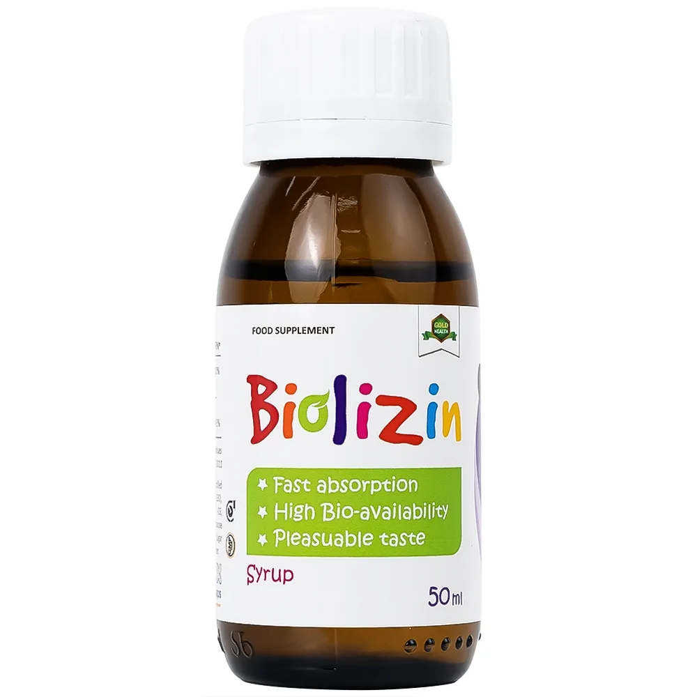Hình ảnh Siro Biolizin tăng cường sức đề kháng cho cơ thể (50ml)