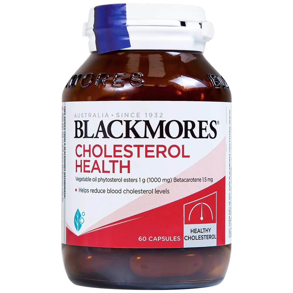 Hình ảnh Viên uống Blackmores Cholesterol Health hỗ trợ giảm cholesterol máu (60 viên)