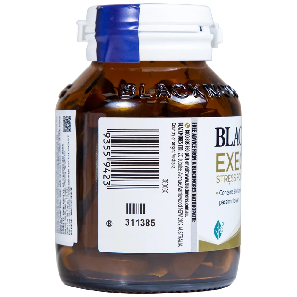 Hình ảnh Viên uống Blackmores Executive B Stress Formula hỗ trợ chức năng (62 viên)