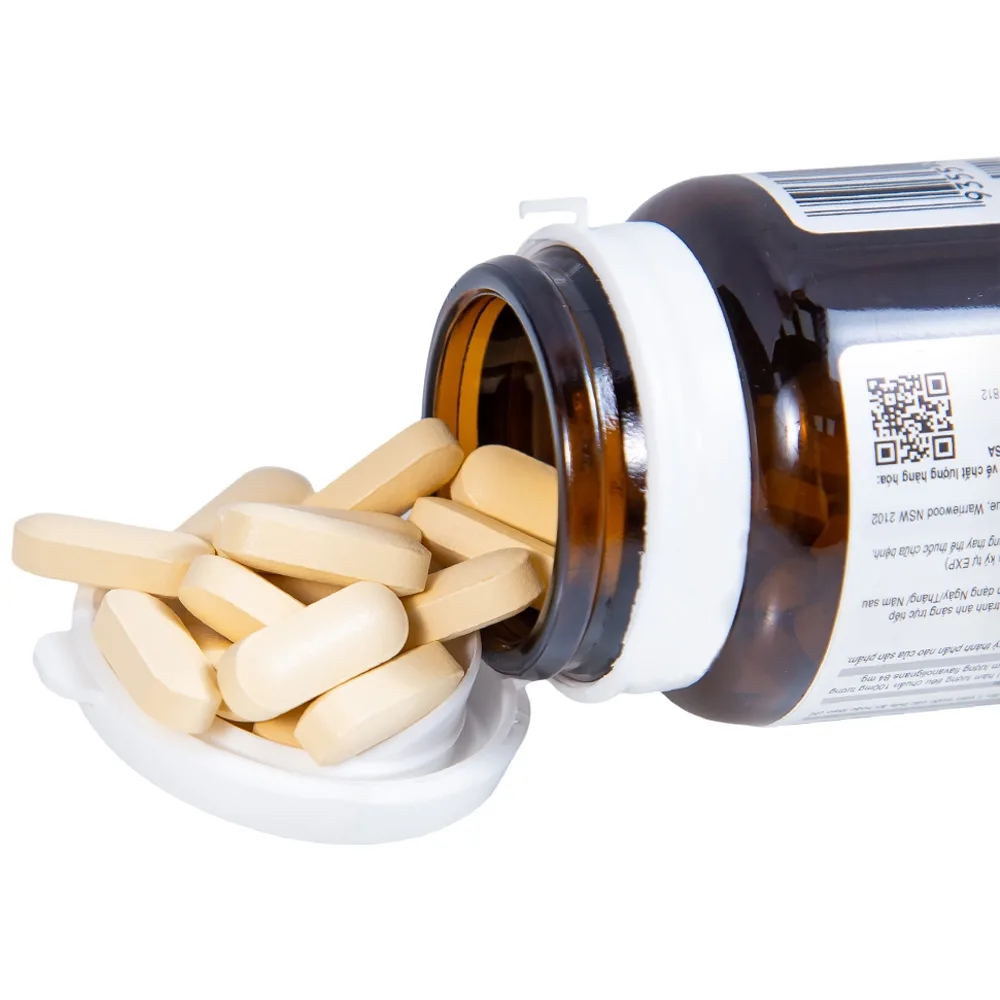 Hình ảnh Viên uống Blackmores Milk Thistle hỗ trợ quá trình phục hồi tế bào gan, bảo vệ gan (42 viên)