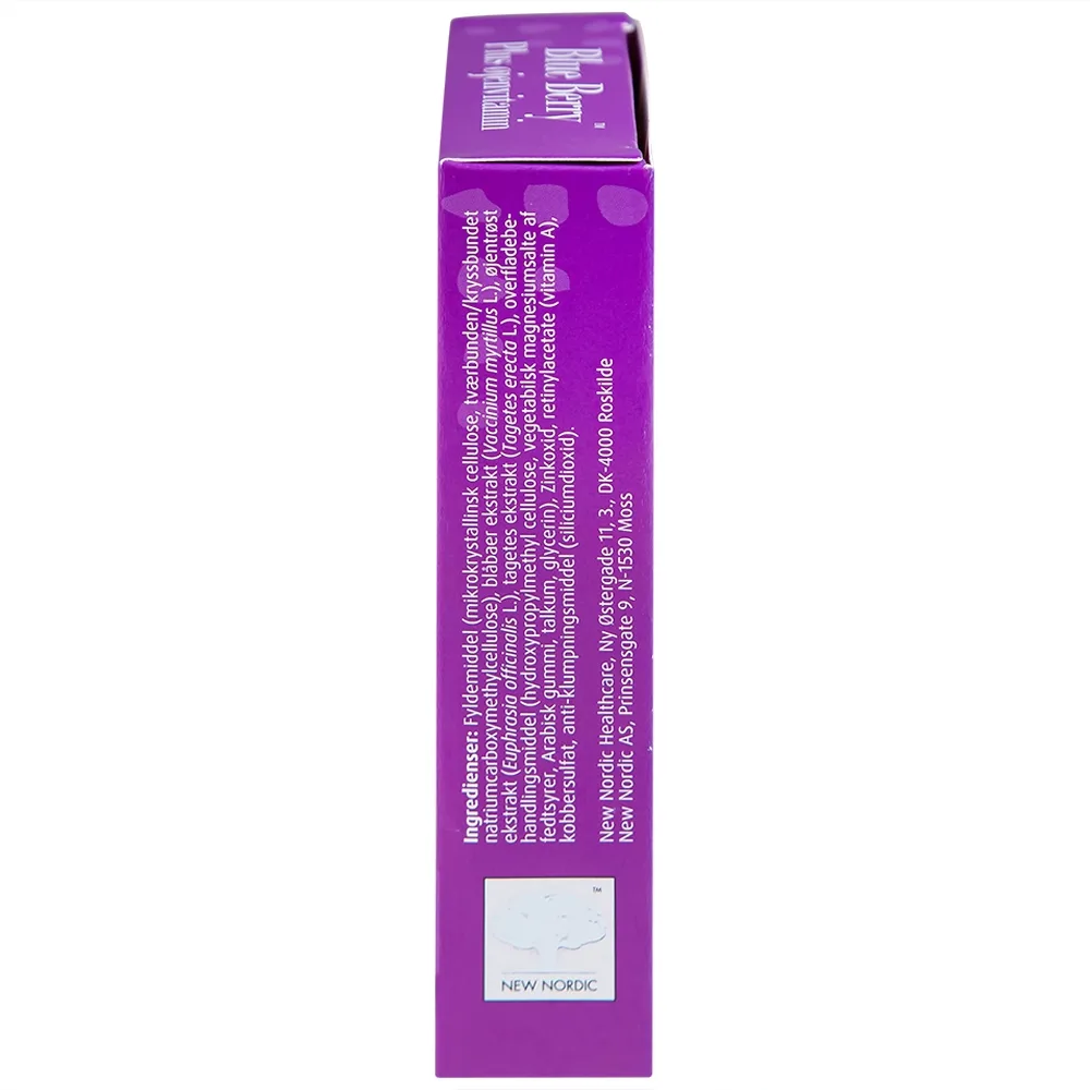Hình ảnh Viên uống Blue Berry Plus Ojenvitamin bổ sung dưỡng chất cho mắt, hỗ trợ cải thiện thị lực (40 viên)
