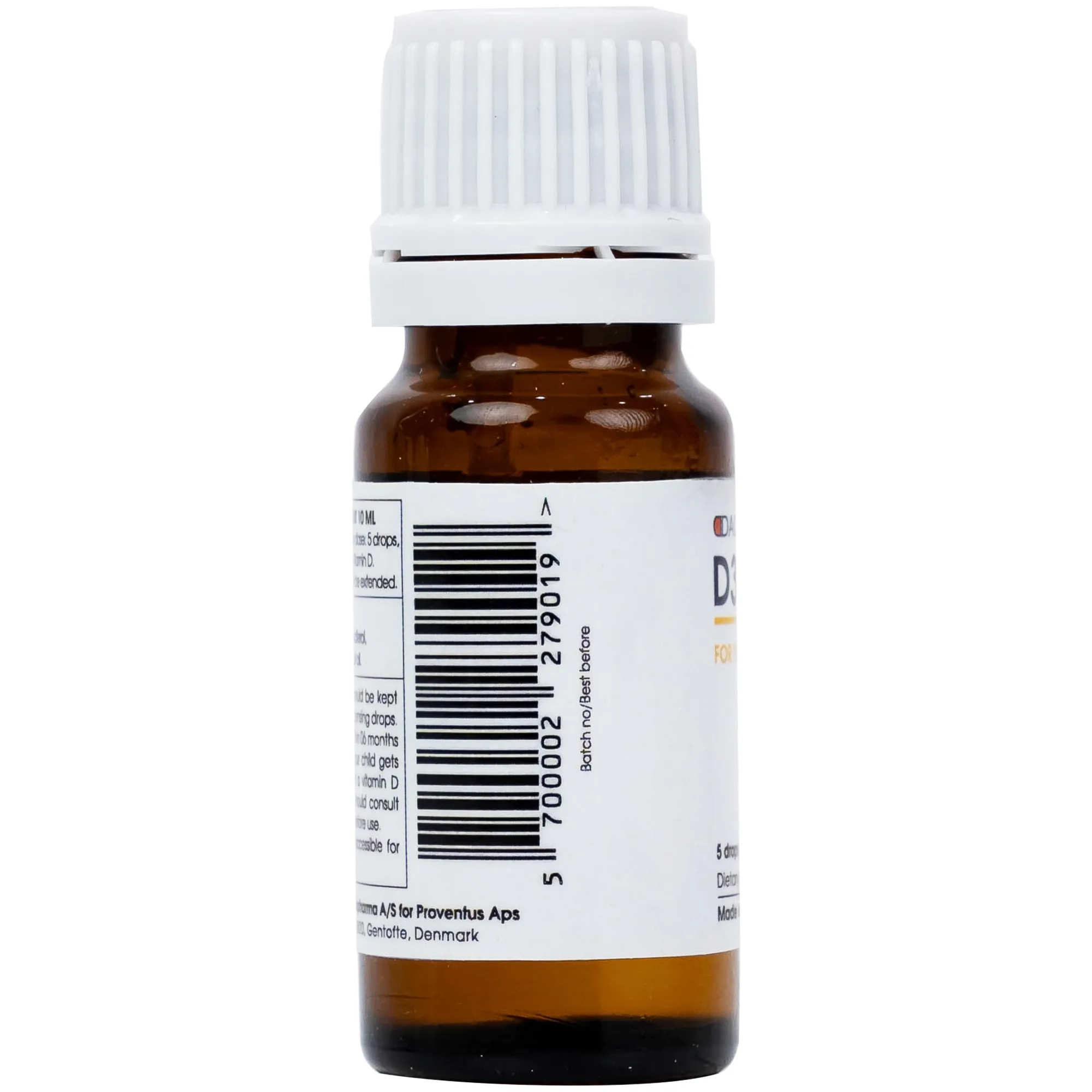 Hình ảnh Dung dịch D3 Drops 10ml Dao Nordic Health bổ sung vitamin D3, hỗ trợ phát triển của xương