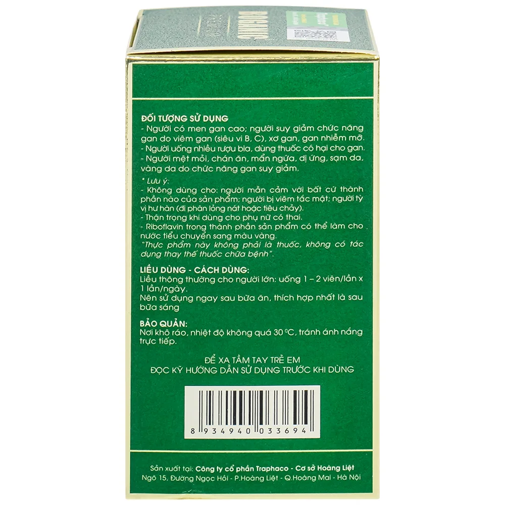 Hình ảnh Viên uống Boganic Premium Traphaco hỗ trợ bảo vệ và tăng cường chức năng gan (30 viên)