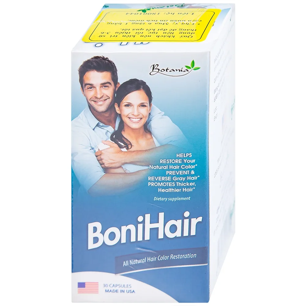Hình ảnh Viên uống BoniHair Botania bổ sung các chất nuôi dưỡng tóc (30 viên)