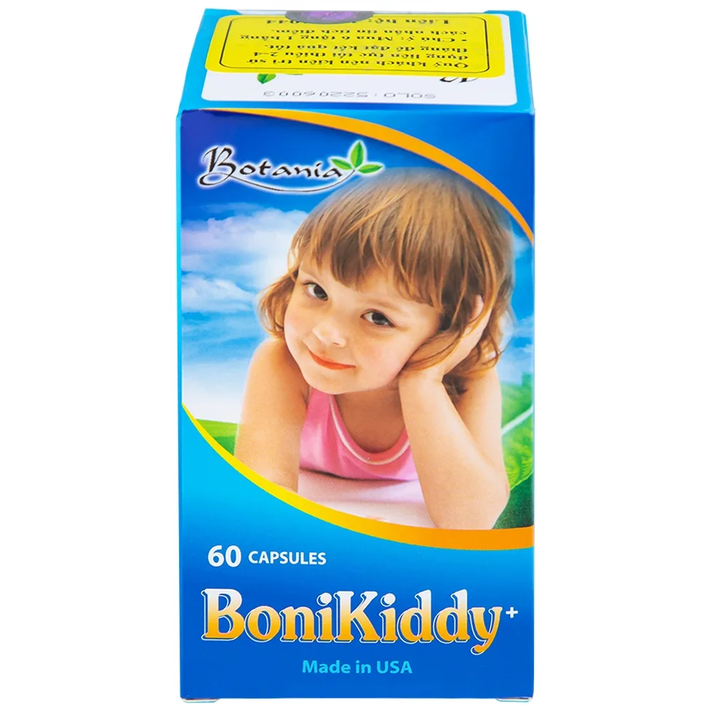 Hình ảnh Viên uống BoniKiddy Botania kích thích hệ miễn dịch, bồi bổ cơ thể (60 viên)