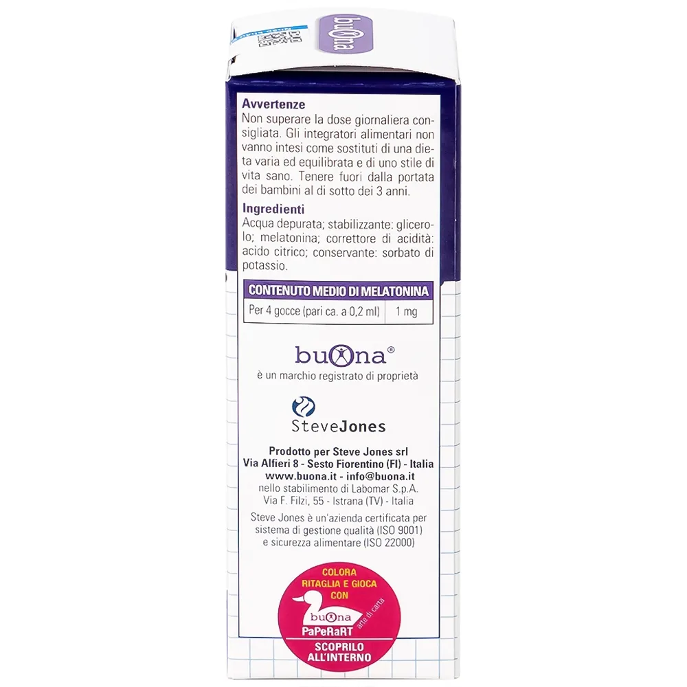 Hình ảnh Thực phẩm bảo vệ sức khỏe Buona Circadiem hỗ trợ giúp ngủ ngon (20ml)