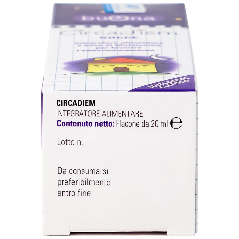 Hình ảnh Thực phẩm bảo vệ sức khỏe Buona Circadiem hỗ trợ giúp ngủ ngon (20ml)
