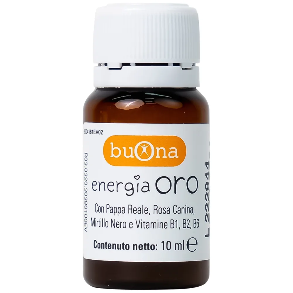 Hình ảnh Dung dịch Bouna Energia Oro hỗ trợ bồi bổ sức khỏe, giúp tăng cường thể lực (10 lọ x 10ml)