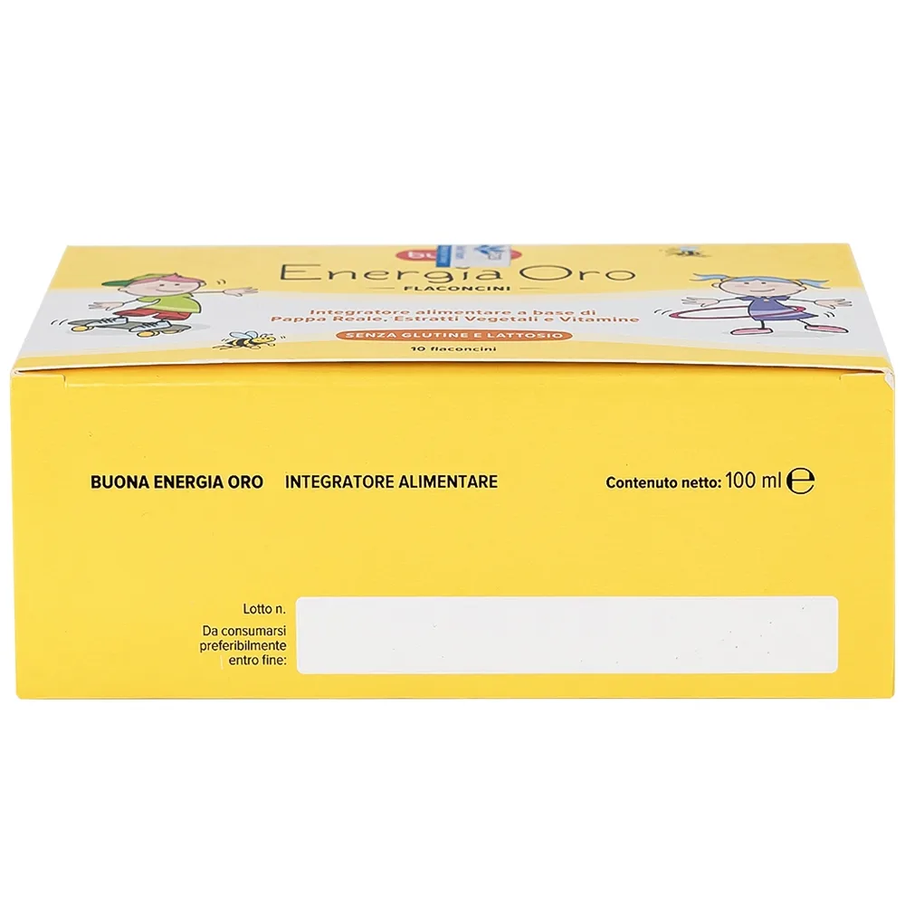 Hình ảnh Dung dịch Bouna Energia Oro hỗ trợ bồi bổ sức khỏe, giúp tăng cường thể lực (10 lọ x 10ml)