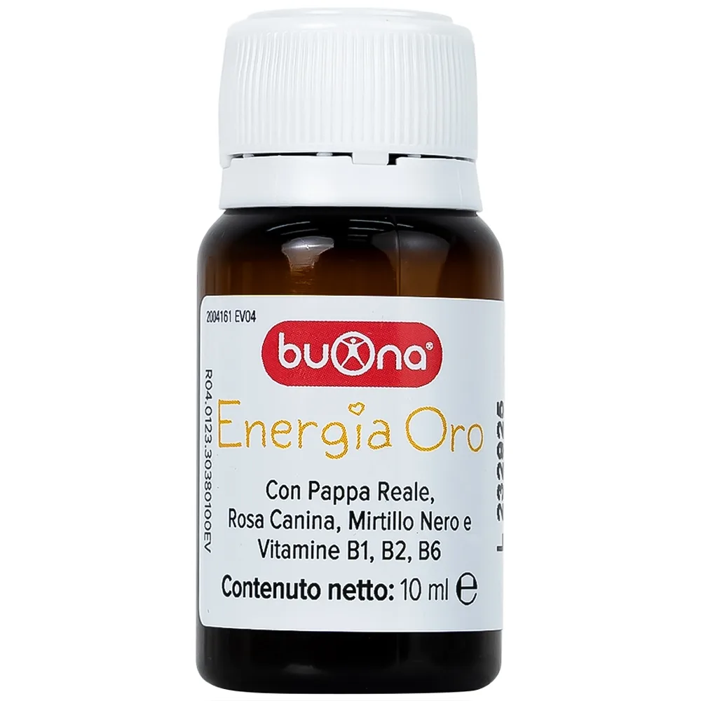 Hình ảnh Dung dịch Bouna Energia Oro hỗ trợ bồi bổ sức khỏe, giúp tăng cường thể lực (10 lọ x 10ml)
