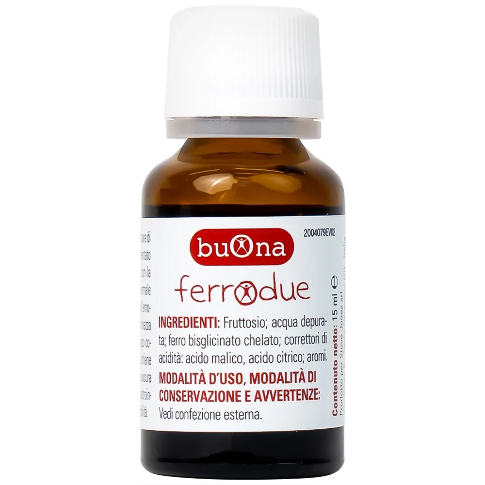 Hình ảnh Dung dịch Ferrodue 15ml Buona bổ sung sắt cho cơ thể, giảm nguy cơ thiếu máu 