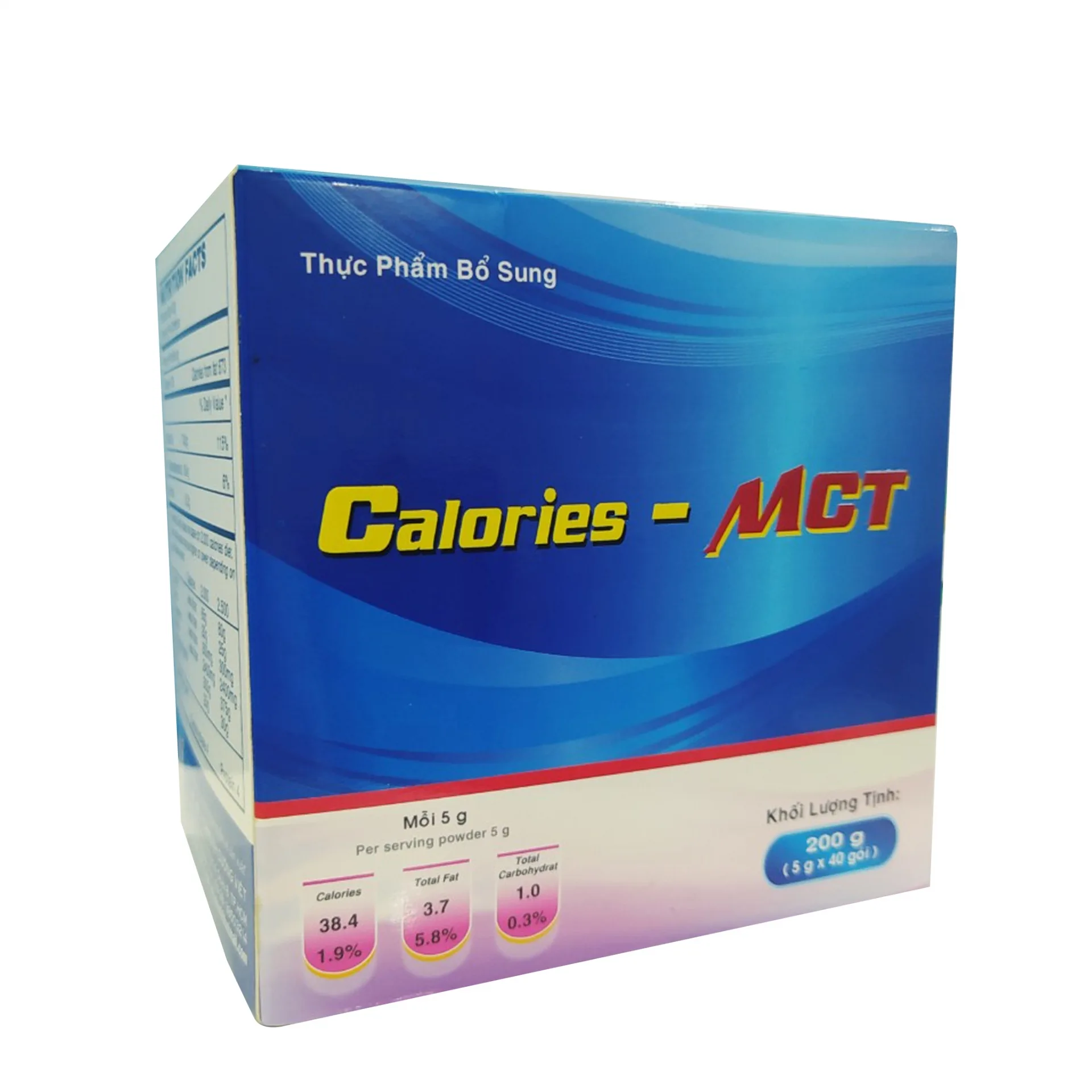 Hình ảnh Bột pha Calories - MCT 5g bổ sung năng lượng (40 gói)