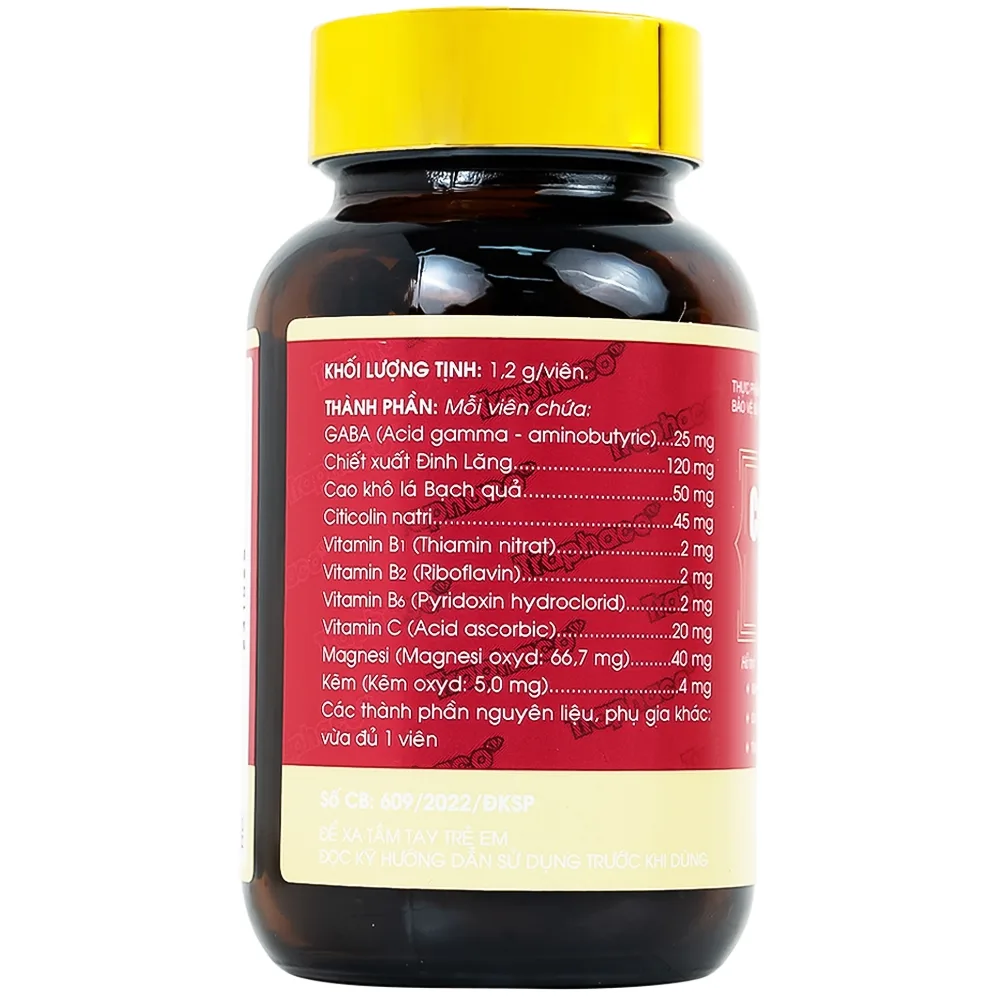 Hình ảnh Viên uống Cebraton Premium Traphaco bổ sung vitamin cho não bộ, tăng tuần hoàn máu não (30 viên)