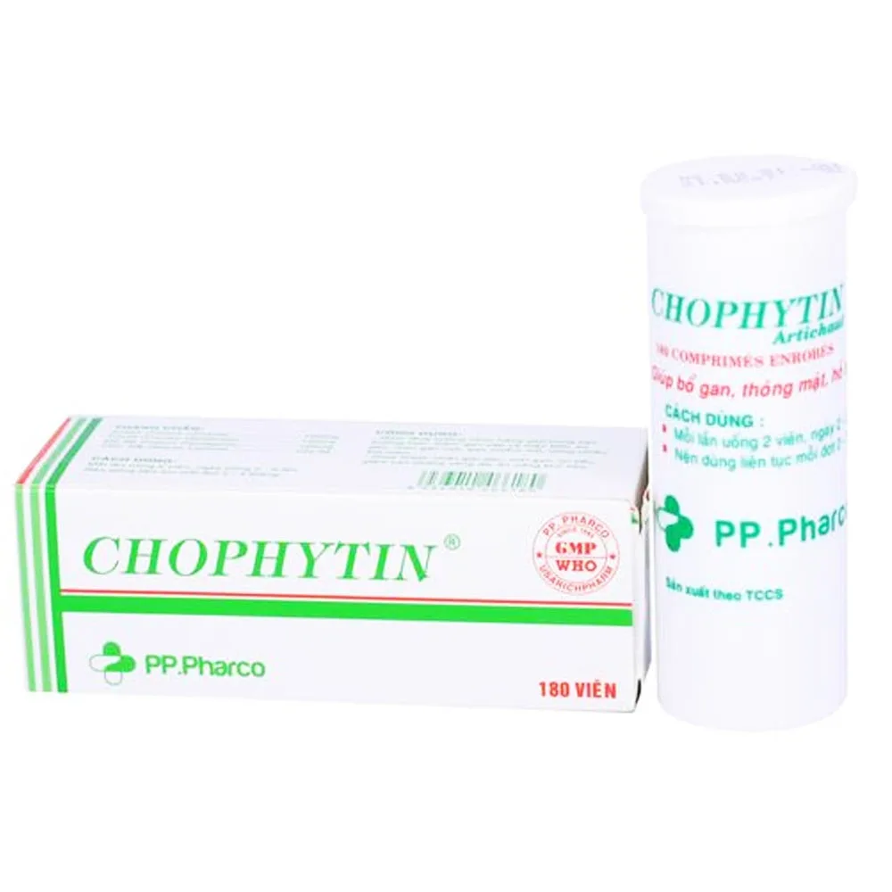 Hình ảnh Viên uống Chophytin Pharco giúp tăng cường chức năng gan (180 viên)