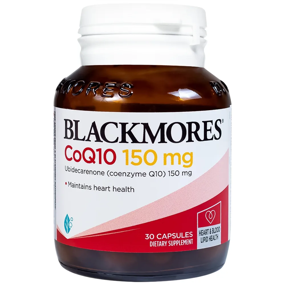 Hình ảnh Viên uống Blackmores CoQ10 150mg hỗ trợ chống oxy hóa và duy trì sức khỏe tim (30 viên)